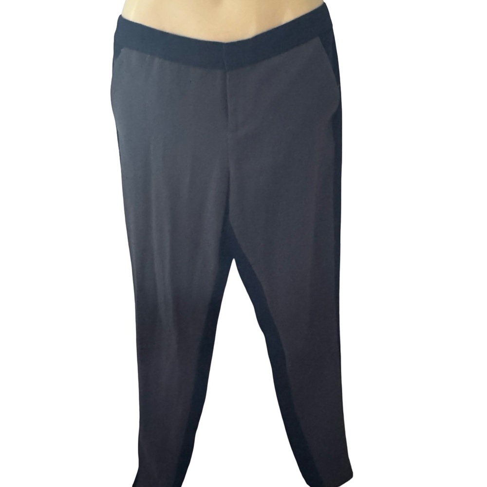 Banana Republic Grey and Navy Pantsuit